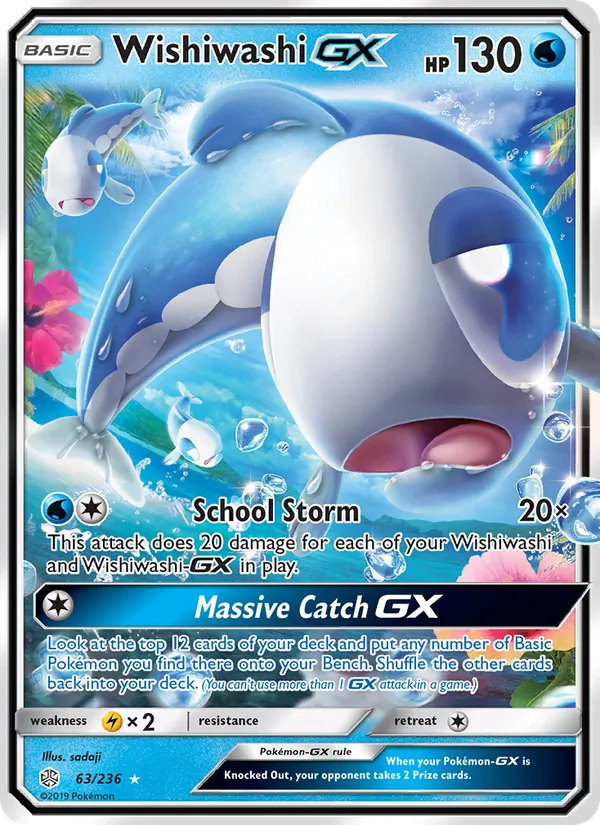 Wishiwashi GX 63 · Cosmic Eclipse