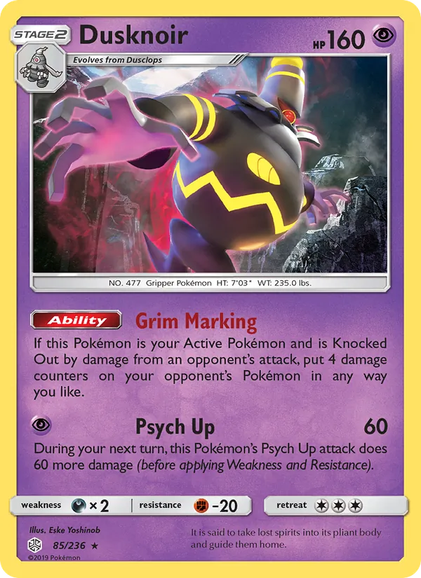 Dusknoir 85 · Cosmic Eclipse