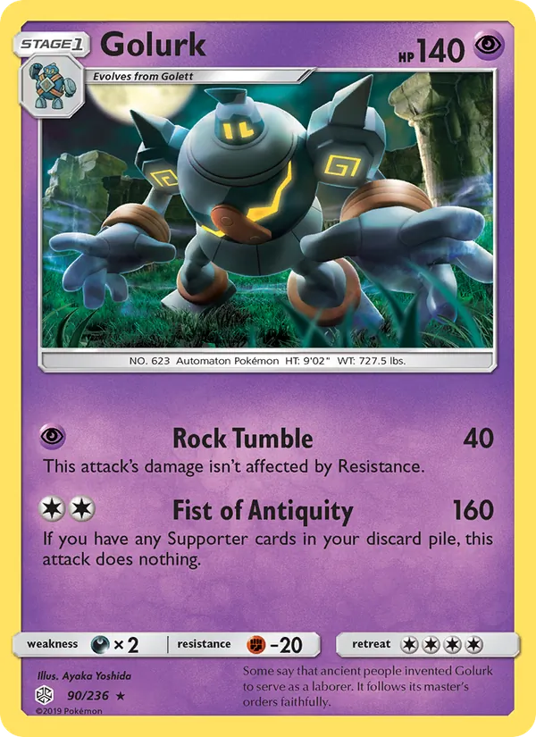 Golurk 90 · Cosmic Eclipse