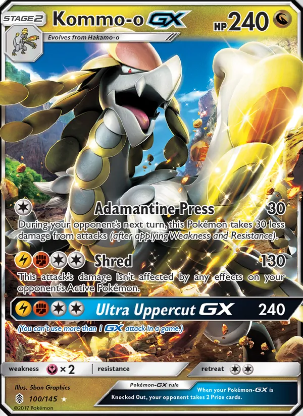 Kommo-o GX 100 · Guardians Rising