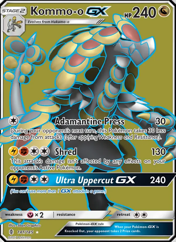 Kommo-o GX 141 · Guardians Rising