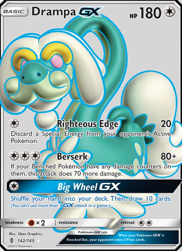 Drampa GX 142 · Guardians Rising