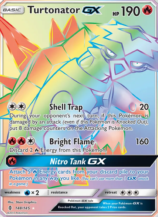 Turtonator GX 148 · Guardians Rising