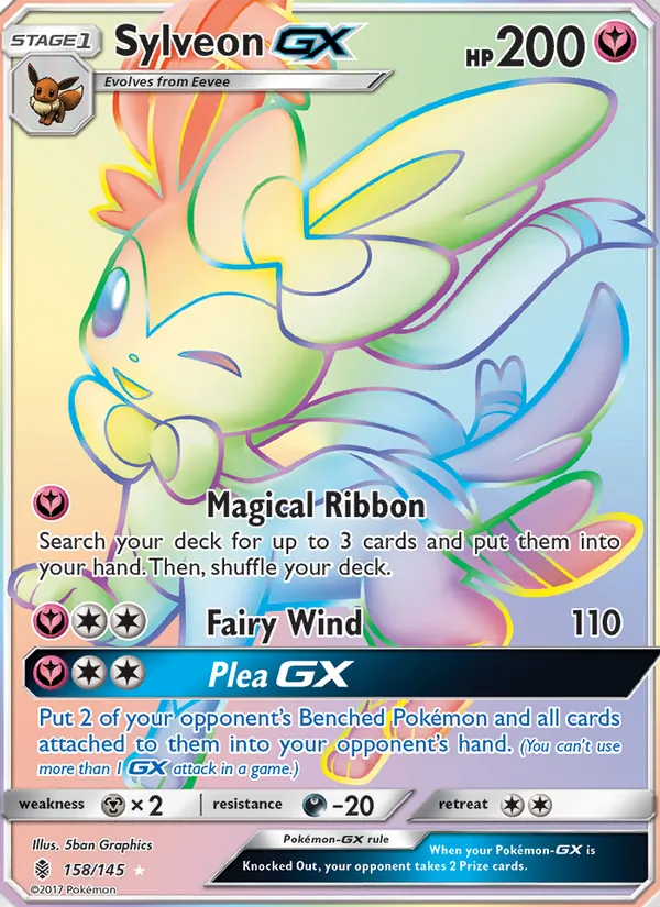 Sylveon GX 158 · Guardians Rising