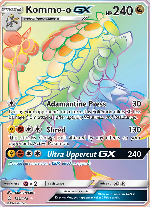 Kommo-o GX 159 · Guardians Rising