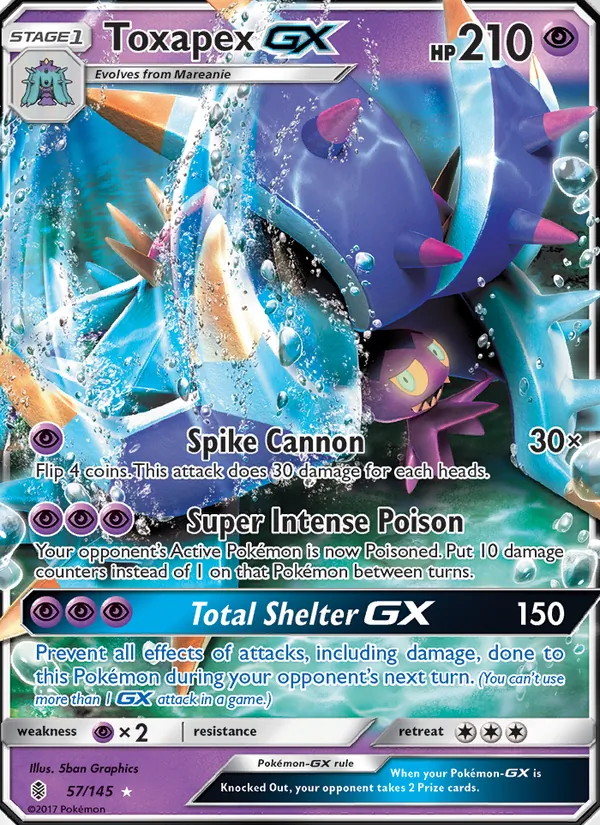 Toxapex GX 57 · Guardians Rising