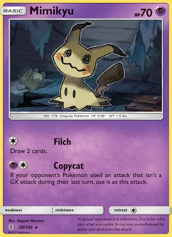 Mimikyu 58 · Guardians Rising