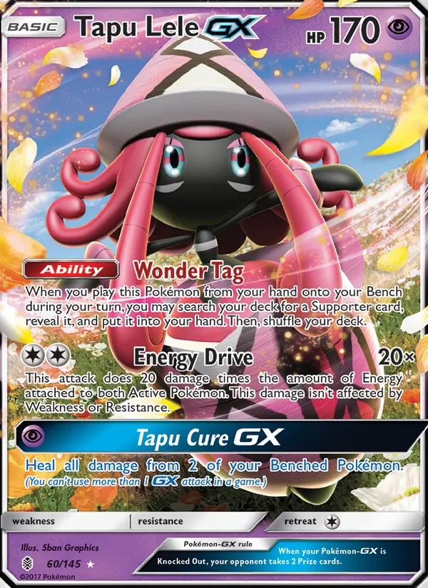 Tapu Lele GX 60 · Guardians Rising