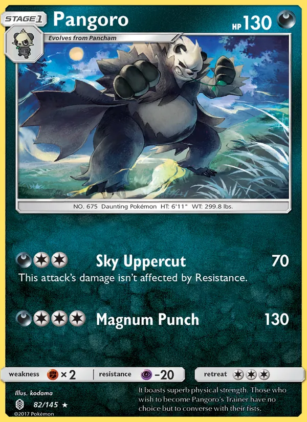 Pangoro 82 · Guardians Rising
