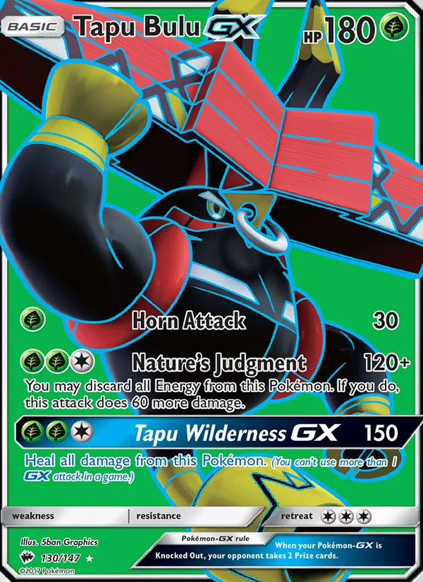 Tapu Bulu GX 130 · Burning Shadows