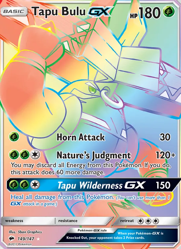 Tapu Bulu GX 149 · Burning Shadows