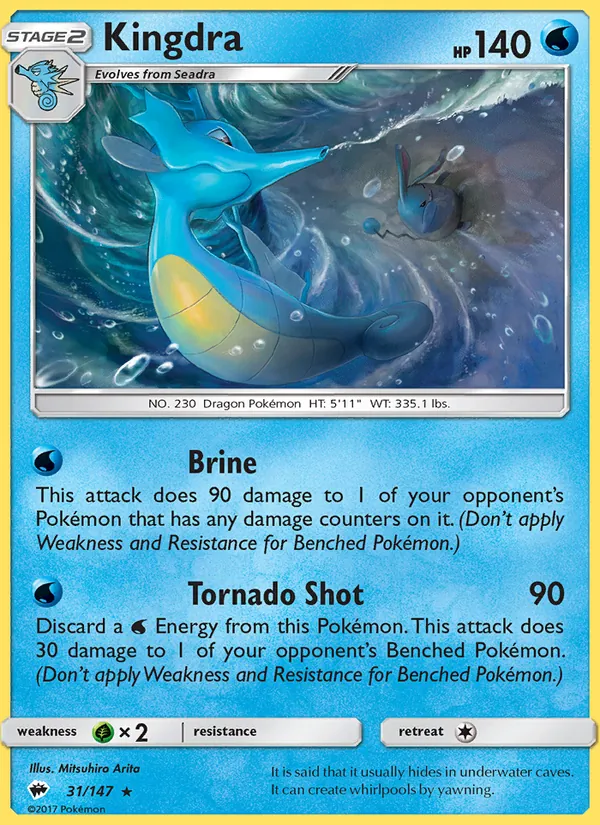 Kingdra 31 · Burning Shadows