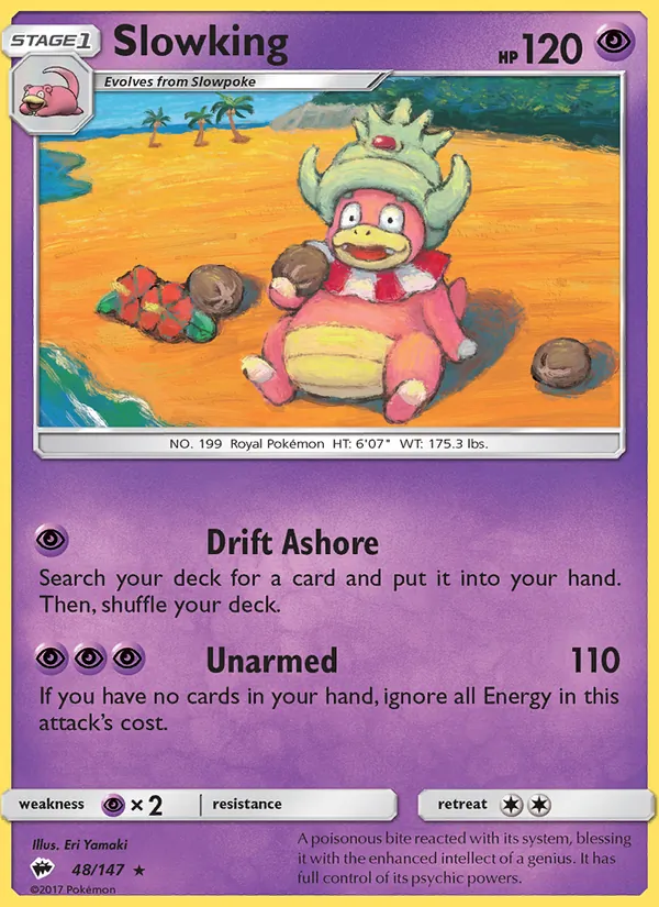 Slowking 48 · Burning Shadows