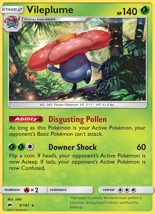 Vileplume 6 · Burning Shadows