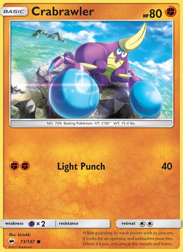 Crabrawler 73 · Burning Shadows