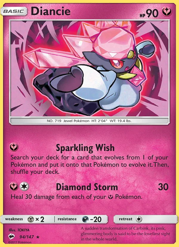 Diancie 94 · Burning Shadows