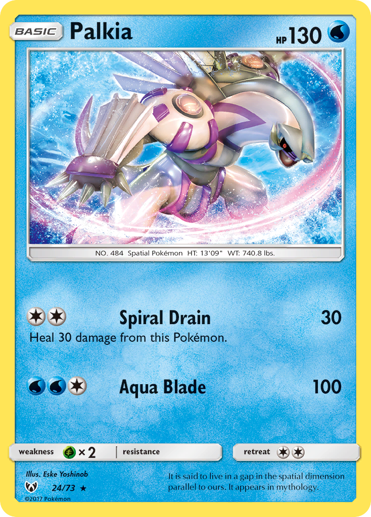 Palkia 24 · Shining Legends
