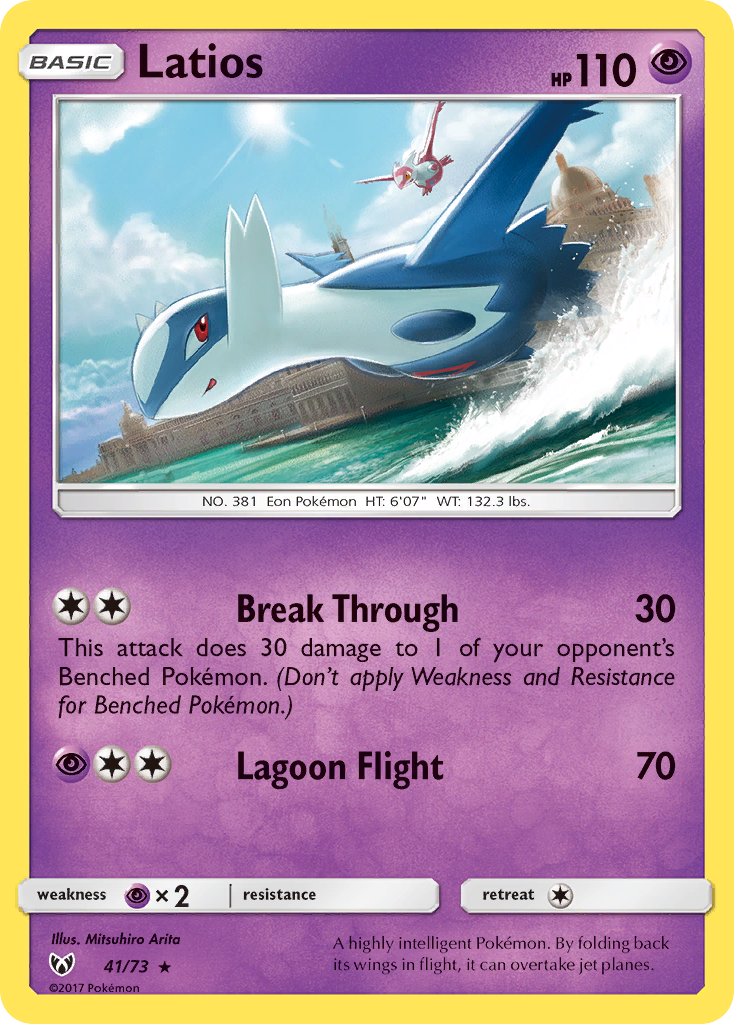 Latios 41 · Shining Legends
