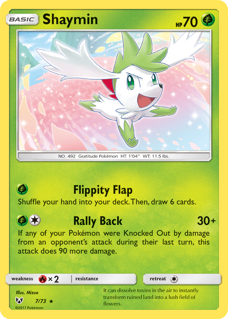 Shaymin 7 · Shining Legends