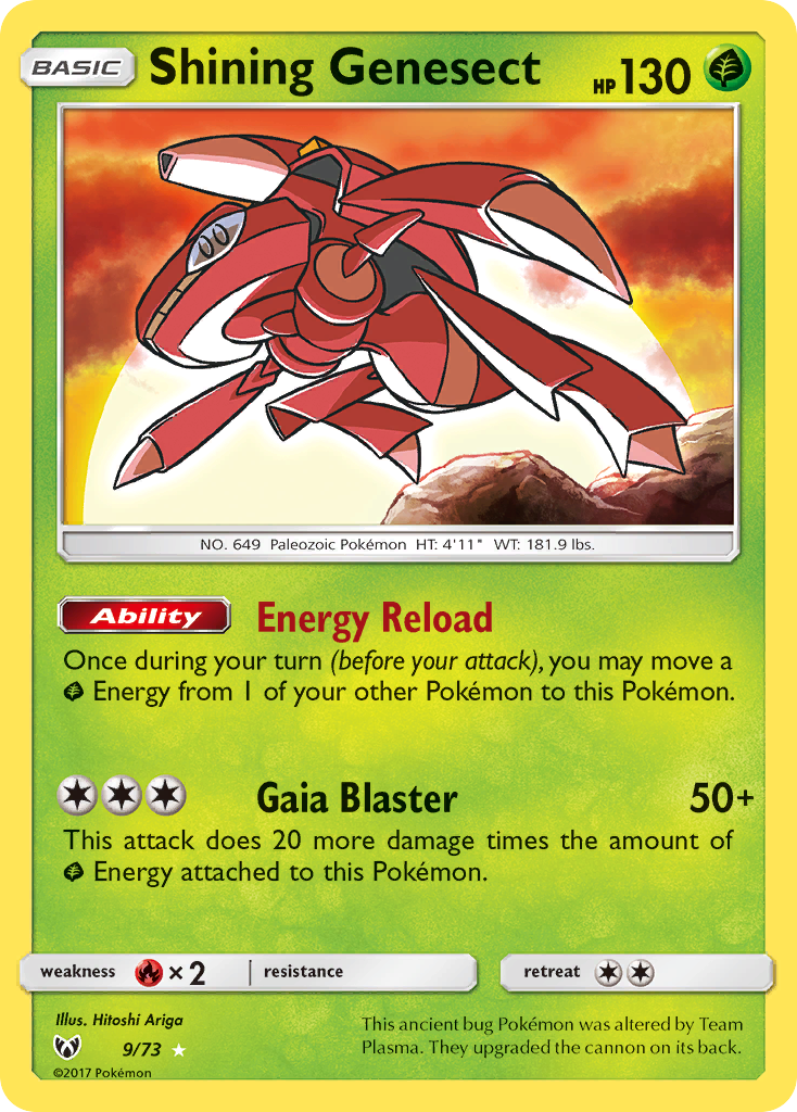 Shining Genesect 9 · Shining Legends