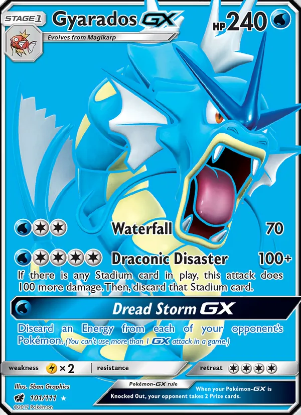 Gyarados GX 101 · Crimson Invasion