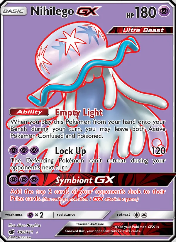 Nihilego GX 103 · Crimson Invasion