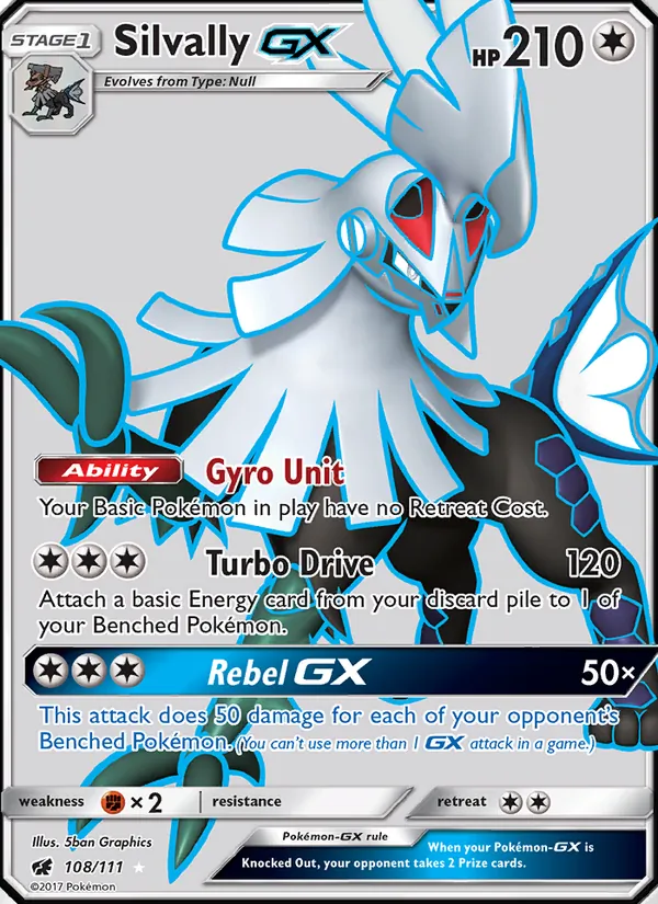 Silvally GX 108 · Crimson Invasion
