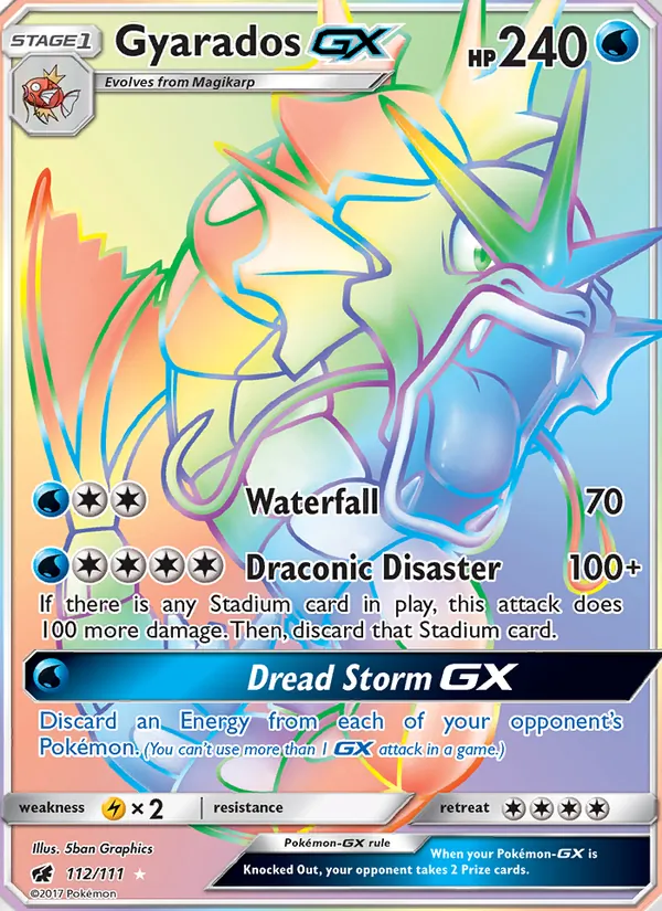 Gyarados GX 112 · Crimson Invasion