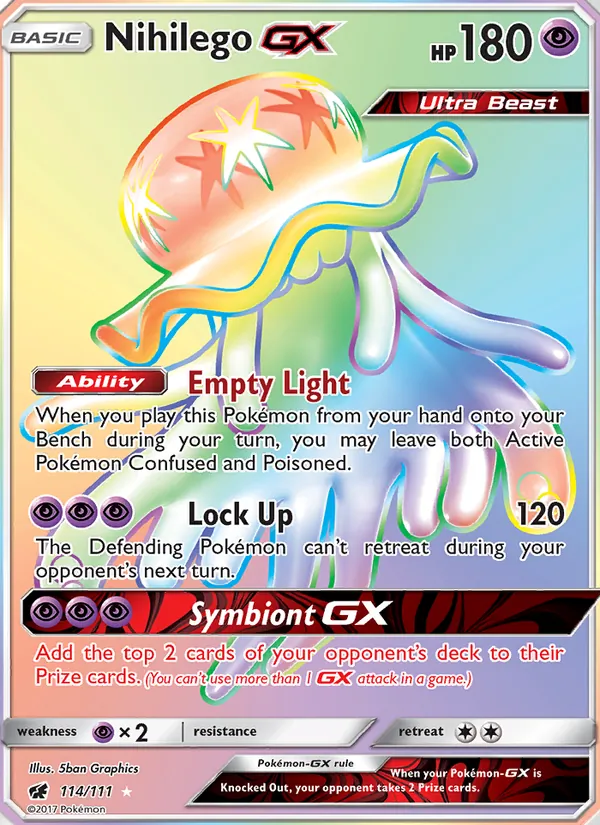 Nihilego GX 114 · Crimson Invasion