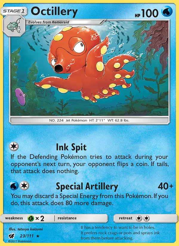 Octillery 23 · Crimson Invasion