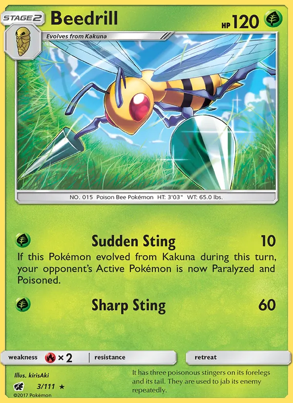 Beedrill 3 · Crimson Invasion
