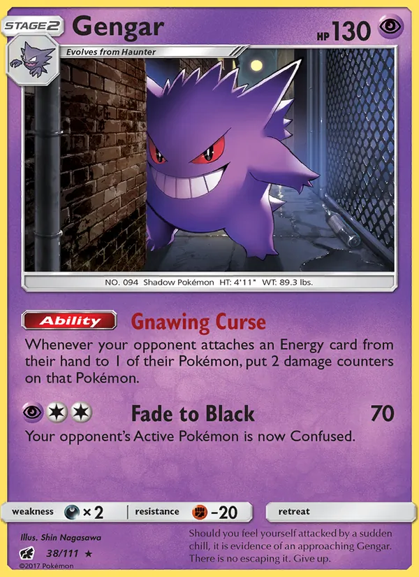 Gengar 38 · Crimson Invasion