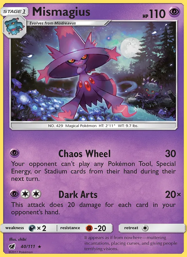 Mismagius 40 · Crimson Invasion