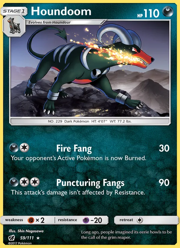 Houndoom 59 · Crimson Invasion