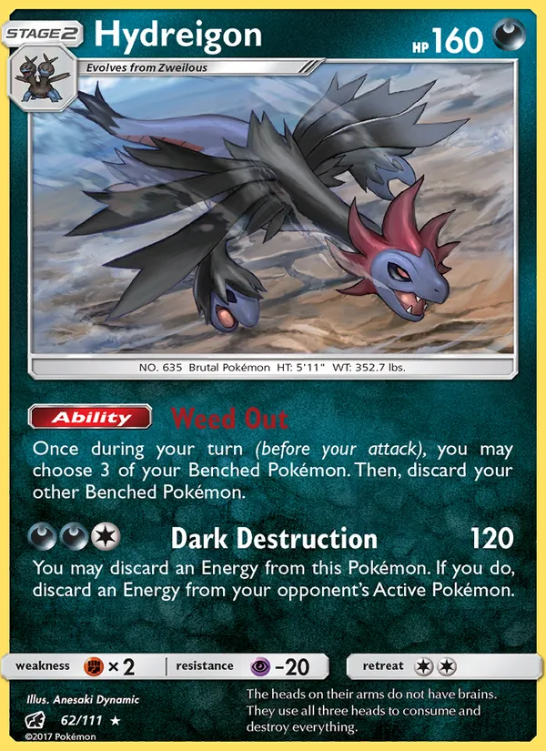 Hydreigon 62 · Crimson Invasion