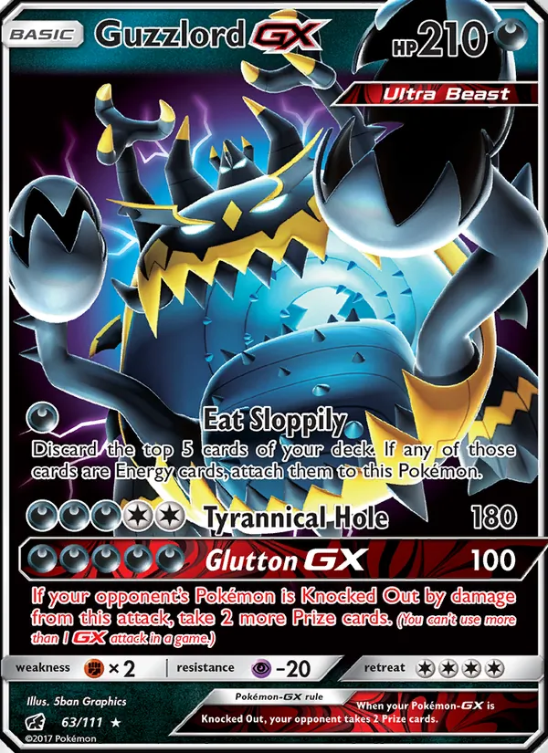 Guzzlord GX 63 · Crimson Invasion