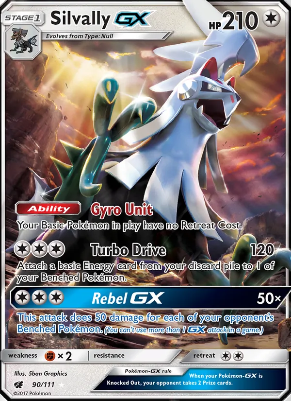Silvally GX 90 · Crimson Invasion