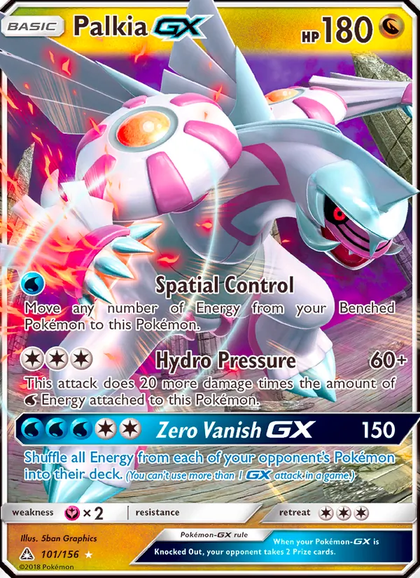 Palkia GX 101 · Ultra Prism