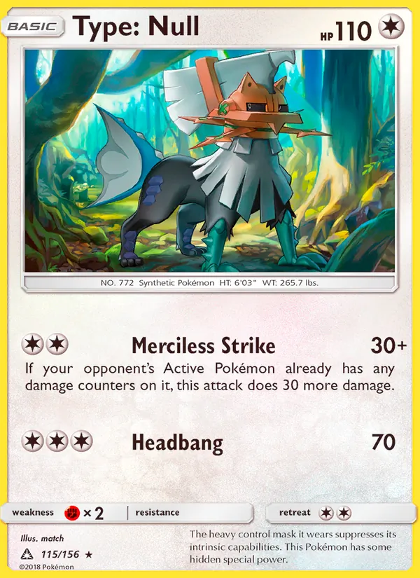 Type: Null 115 · Ultra Prism