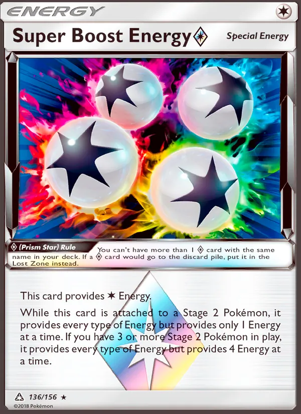 Super Boost Energy ◇ 136 · Ultra Prism