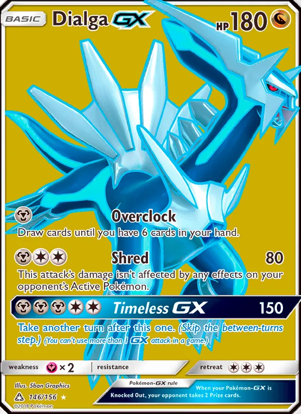 Dialga GX 146 · Ultra Prism