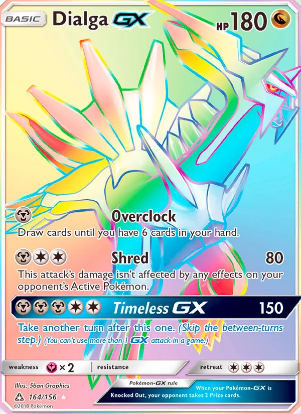 Dialga GX 164 · Ultra Prism
