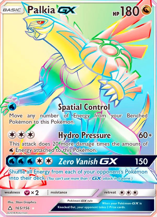 Palkia GX 165 · Ultra Prism