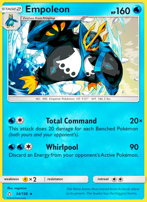 Empoleon 34 · Ultra Prism