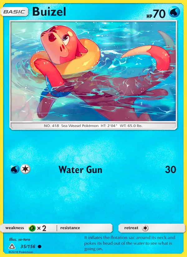 Buizel 35 · Ultra Prism