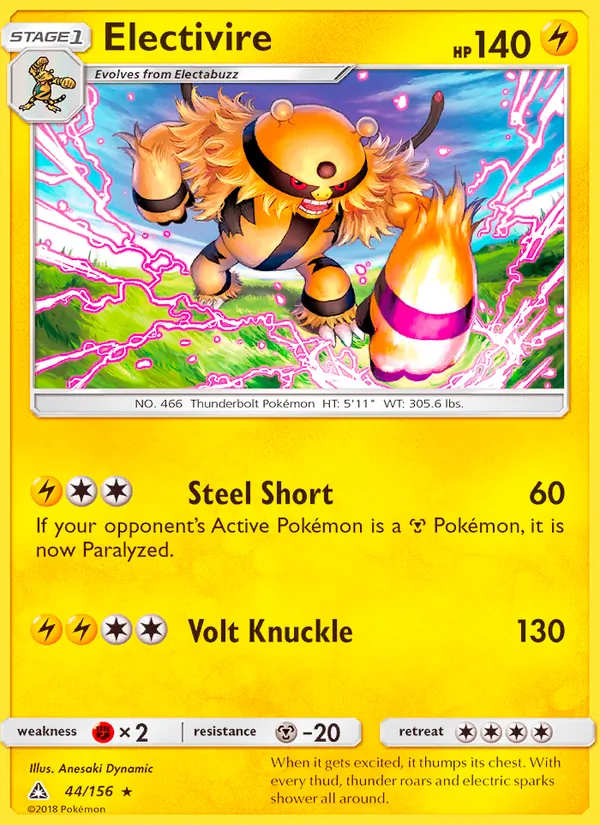 Electivire 44 · Ultra Prism