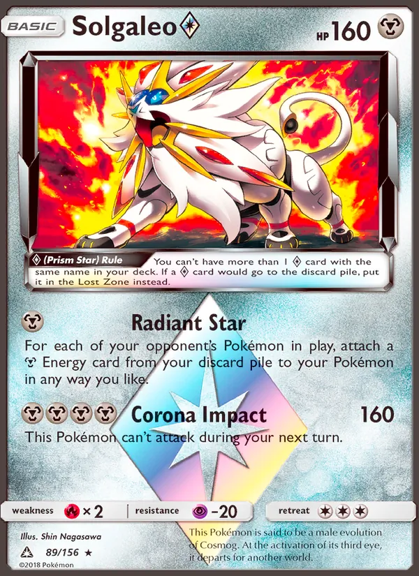 Solgaleo ◇ 89 · Ultra Prism