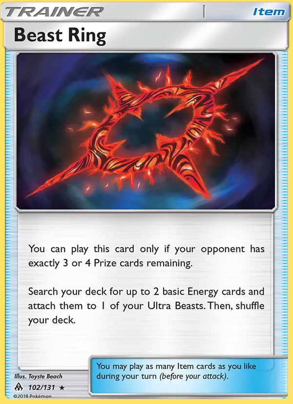 Beast Ring 102 · Forbidden Light