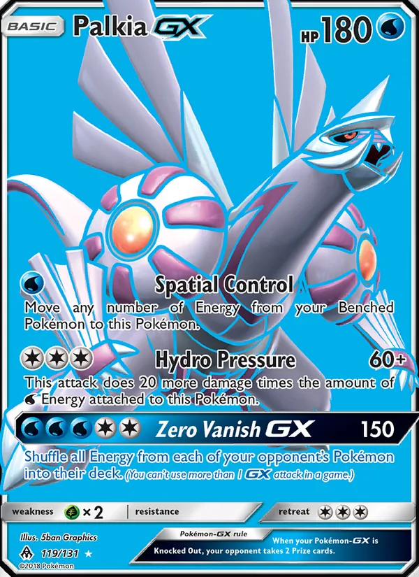 Palkia GX 119 · Forbidden Light