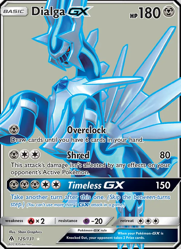 Dialga GX 125 · Forbidden Light